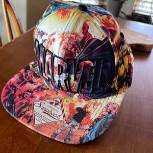 Marvel Spiderman Bioworld Snap Back Hat - Unisex